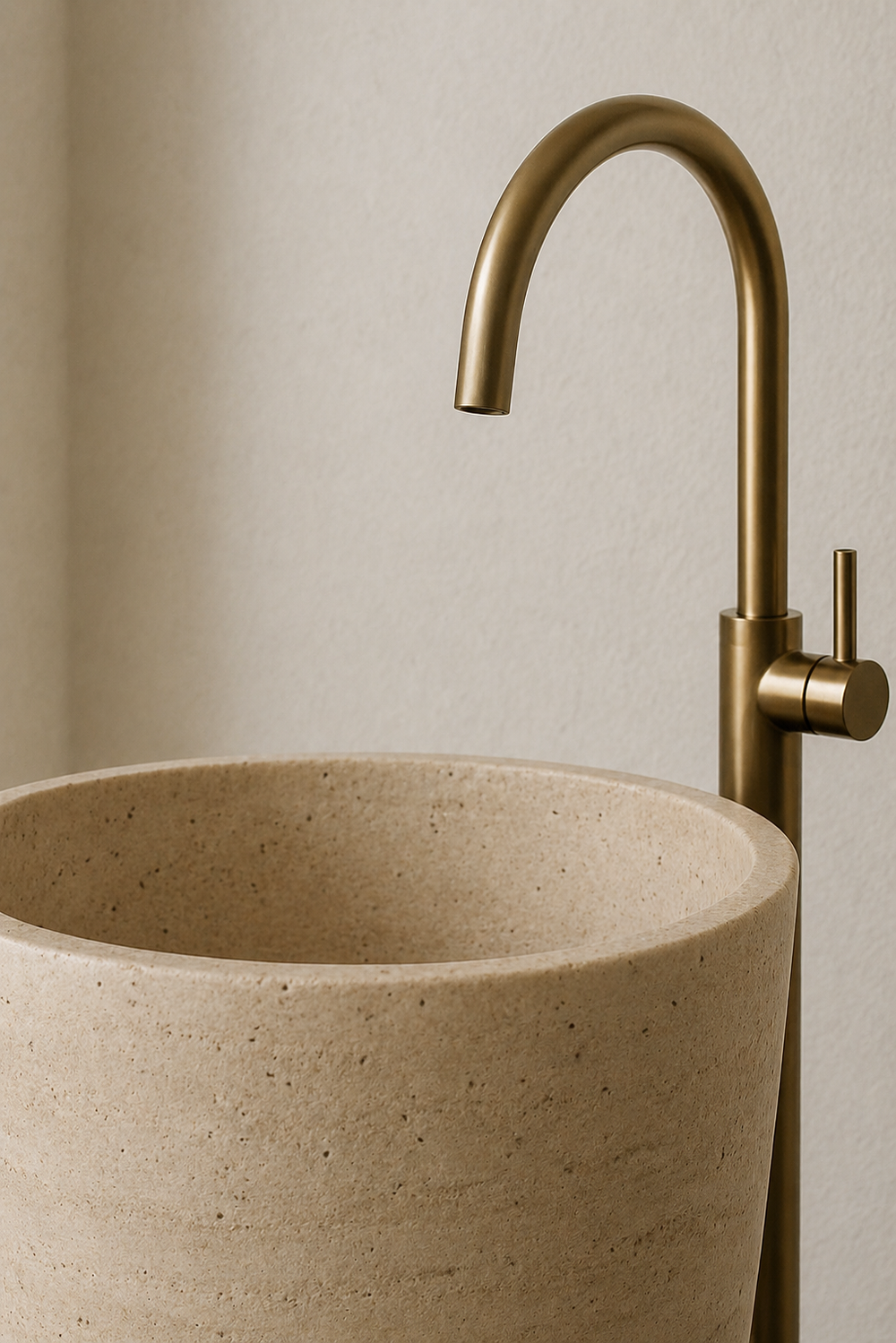 Fonte Aurelia Wash Basin — Milan, Italy interior detail 2